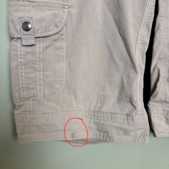 KUHL Women Splash Bermuda Cargo Shorts Sz 10 Khaki Stretch Comfort Outdoor - Picture 3 of 15